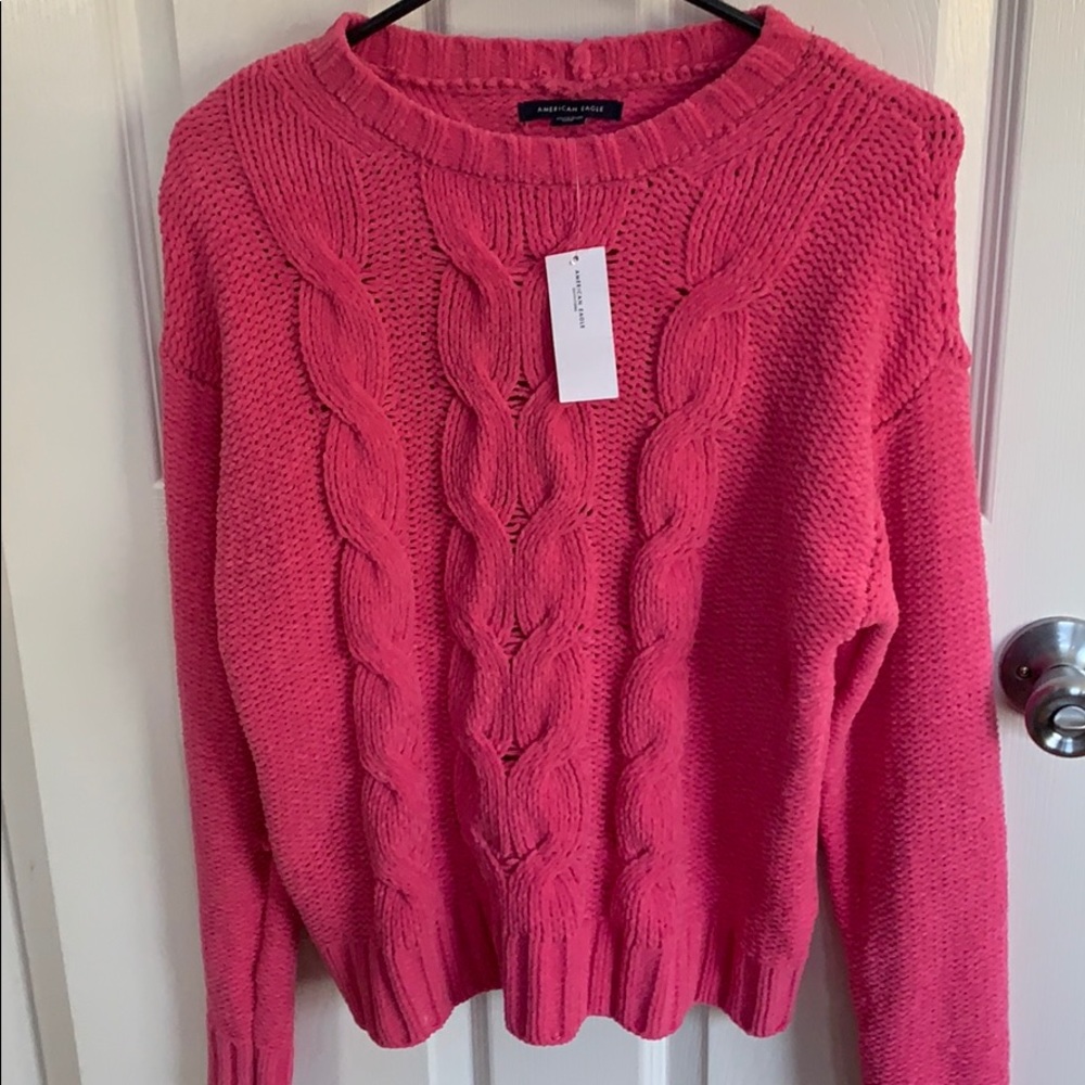 American Eagle Pink Sweater
